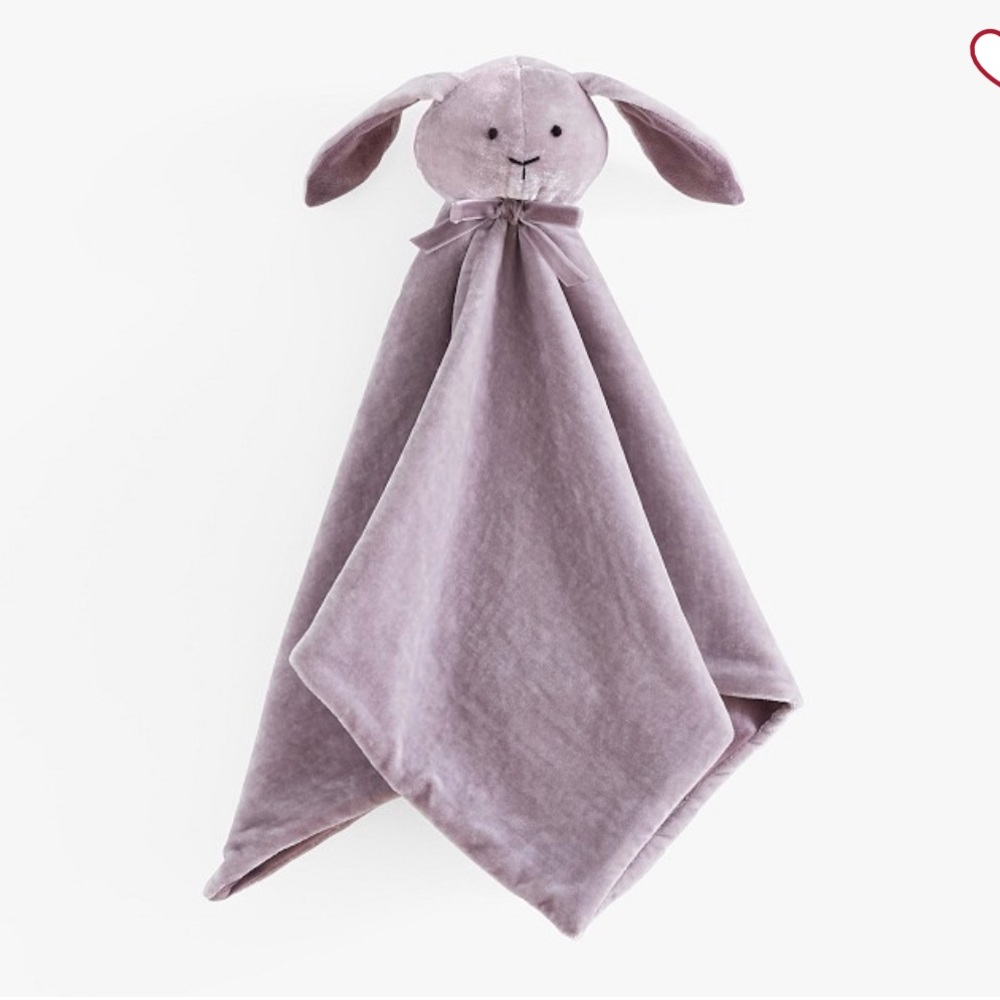 Brand New With Tags Purple Velvet Lovey from Pottery Barn